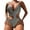 Silver, variant on ANINEO Women New Bikini Hot Silver Fabric Shiny Swimwear Breathable Hawaii Summer Tropical Brazilian Beachwear