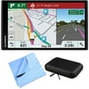 Garmin RV 770 NA LMT-S RV GPS Navigator for Camping Enthusiast w/ Hardshell Case Bundle includes PocketPro XL Hardshell Case and Cleaning Cloth
