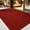 Dark Red, variant on WANLISELL 3' x 5' Front Door Mat, Anti-Slip Doormat with Rubber Backing, Indoor Outdoor Entryway Rug for Patio, Home, Brown