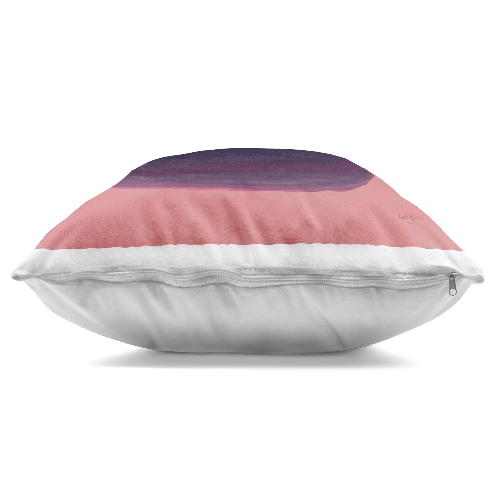 Stupell Industries Wild Sardines on Pink Decorative Printed Throw Pillow, design by Courtney Prahl