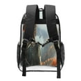 thumbnail image 2 of Sikiie Autumn Dragon Mountain View Clear Backpack, Transparent Bookbag for School for Women Men, Capacity Clear Bag for College, Travel, 2 of 7