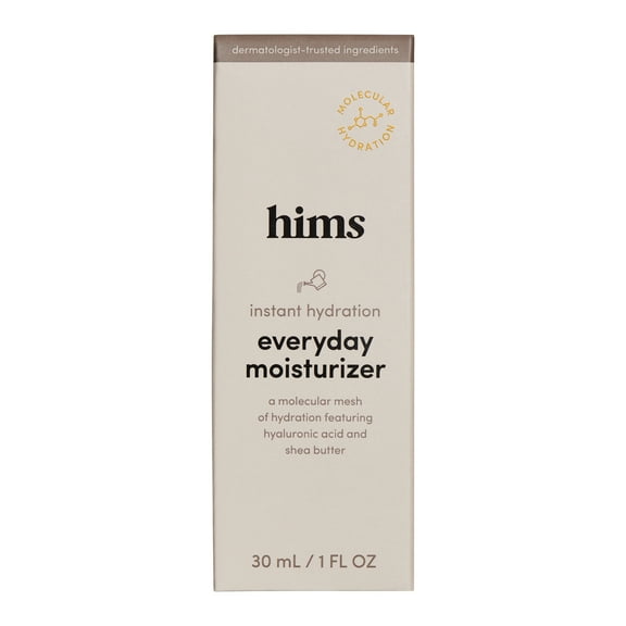 Hims Everyday Moisturizer for Men with Hyaluronic Acid and Shea Butter, 1 fl oz
