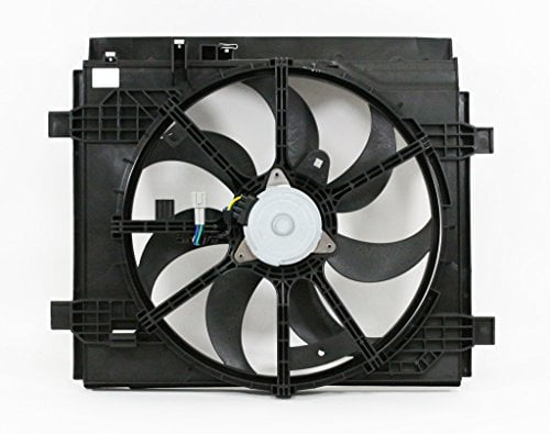 Cooling Direct For/Fit NI3115146 13-18 Nissan Sentra Dual Radiator and Condenser Fan Assembly 