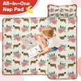thumbnail image 4 of Saint Bernard Dog Breed and Flower Floral Toddler Nap Mats for Kids Preschool,Sleeping Mat Bag or Kids,Toddler Sleeping Bag,Toddler Nap Mat or Daycare, 4 of 6