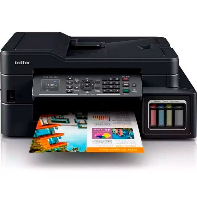 Multifuncional de inyección Brother MFC-T910DW, Impresora Brother MFC-T910DW Tinta Continua Duplex WiFi