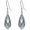 Moonstone, variant on Earrings 925 Sterling Silver Infinity Wave Celtic Knot Clover Filigree Teardrop Earrings Jewelry Presents for Women