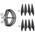 thumbnail image 2 of Hélice de avión perfke de cuatro ejes 8 piezas con Protector para Zino H117S Negro, 2 of 9