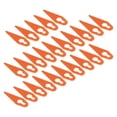 thumbnail image 4 of Lawn Mower Replacement Blades, Compact Size Wear Resistant Plastic Trimming Blade Easy To Install Good Stability  For Garden Devices Orange, 4 of 8