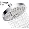 thumbnail image 1 of Tête de Douche Haute Pression, Fixe Tête de Douche Anti-Colmatage Tête de Douche Anti-Pluie avec Luxe Moderne Chrome, 1 of 5