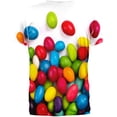 thumbnail image 2 of Halloween Jelly Beans All Over Adult T-Shirt, 2 of 2