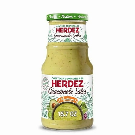 1x Herdez Guacamole Salsa, Medium, 15.7 oz