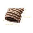 thumbnail image 2 of COMPUKAS Women's Trendy Coffee Beanie Hat 1-Pack Acrylic Fiber Warm Windproof Winter Cap, 2 of 8