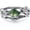 Kite Cut-01, variant on Black Oxidized Branch Rectangular/Hexagonal/Kite/Pear-Shaped Moss Agate Ring for Women, 925 Sterling Silver Vintage Green Stone Engagement Ring with Vine Leaf Design, Suitable for Wife