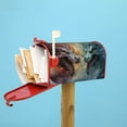 thumbnail image 4 of Lsque White And Red Storm Dragon Mailbox Cover Standard Size ,Magnetic Mailbox Covers Post Wraps Letter Box Cover -25.5x21 in, 4 of 9