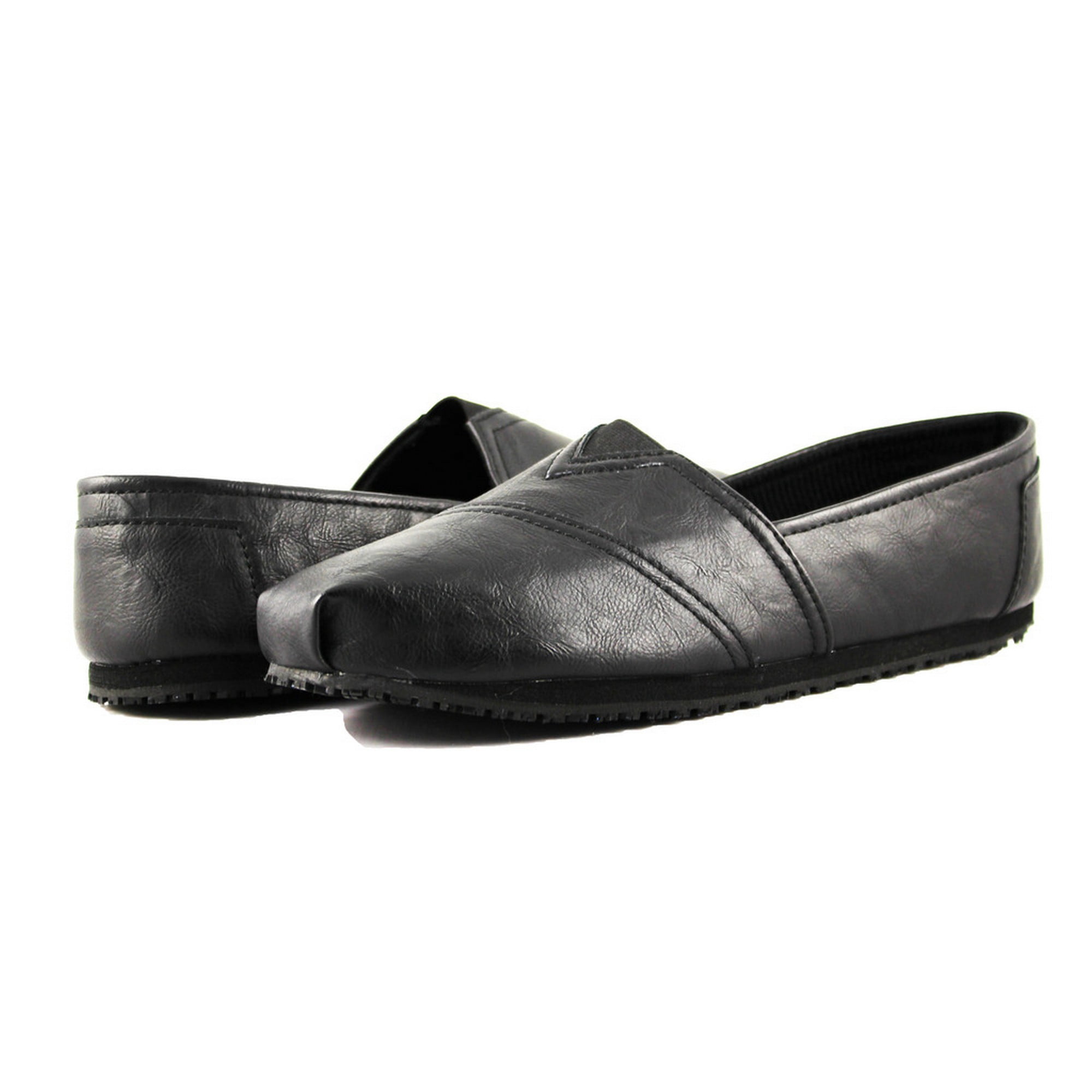 slip resistant flat shoes
