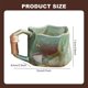 thumbnail image 3 of melotizhi Sandstone Cup Sandstone Cup 250ml Ceramic Cup Irregular Shaped Coffee Cup | Handheld Ceramic Cup For Hot Ice Drinks Coffee Tea Juice, Green, 3 of 9
