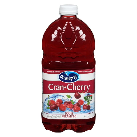 Ocean Spray Cran-Cherry ® Cranberry Cherry Cocktail, 1.89 L