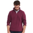 thumbnail image 4 of Russell Mens Zip Neck Outdoor Fleece Top, 4 of 4