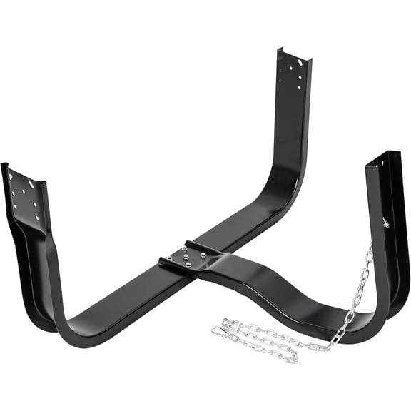 Kojem Semi Truck Spare Tire Carrier 48 Inch Replacement for AURTC4 FLLTC4 FLT98100159 FLT98400030 with Mounting Kit Basket