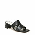 thumbnail image 2 of Franco Sarto Women's Kirsi Block Heel Sandal Black Leather 6.5M, 2 of 5