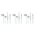 thumbnail image 2 of tamizeot High-End Blend Sound Wired Earbuds Hifi Sounds Soft Ear Pads Stable PC In-ear Wired Earphone Laptop silver 3Set, 2 of 6