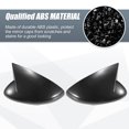 thumbnail image 4 of Unique Bargains Pair Car Rear View Driver Passenger Side Mirror Cover Cap Overlay Black Carbon Fiber Pattern for Ford for Mustang GT Mirror Guard Covers Exterior Trim, 4 of 6