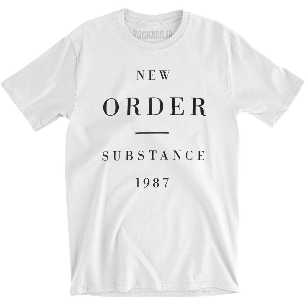 New Order New Order English Rock Band Music Substance 1987 Adult