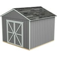 thumbnail image 3 of Handy Home Products Rookwood 10 ft x 10 ft Wood Storage Shed (Floor Included), 3 of 12