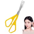 thumbnail image 1 of Tijeras recortadoras de cejas con peine Tijeras para cejas Cortador de cejas de precisión de acero inoxidable Herramienta de depilación y maquillaje para mujeres y hombres Tijera recortadora de cejas, 1 of 9