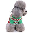 thumbnail image 5 of Suéter para perros Ropa informal Poliéster Patrón de hueso Camiseta para perros Suéter para perros Para Navidad Vacaciones Cosplay S, 5 of 5