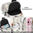 thumbnail image 4 of Sling Backpack,Halloween Dancing Skeletons Sling Bag with Water Bottle Holder,Waterproof Sling Bag for Men/Women with Headphone Jack for Hiking,Travel, 4 of 6