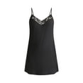 thumbnail image 5 of Joyspun Women’s Dreamy Soft Collection Lace Trim Knit Chemise, Sizes XS to 3X, 5 of 5