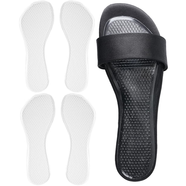 Sandalias de gel antideslizantes BTXYM con inserciones de tacón alto para mujer