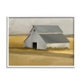 thumbnail image 3 of Stupell Industries Autumn Field Farmhouse Barn Landscape Cool Cloudy Sky, 14 x 11, Design by Kamdon Kreations, 3 of 5
