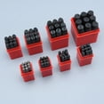 thumbnail image 2 of UPGRATOR 36 PCS Letter Number Punch Set Carbon Steel Assorted Color Tool for Craftsmen and Artists, 2 of 7