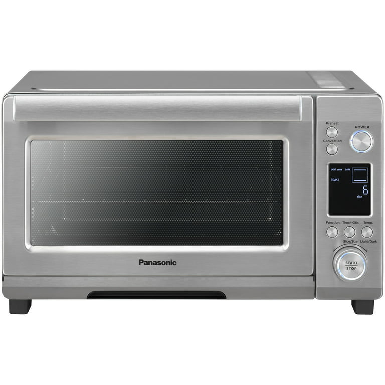 Toshiba Digital Toaster Oven with Double Infrared Heating and Speedy Convection, Larger 6-slice/12-inch Capacity, 1700W, 10 Functions and 6