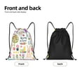 thumbnail image 5 of Easygdp Spring Flowers Birds Drawstring Backpack, Beach Sackpack, Travel Sackpack Lightweight for Sports, Gym, Travel, Swimming - Medium, 5 of 9