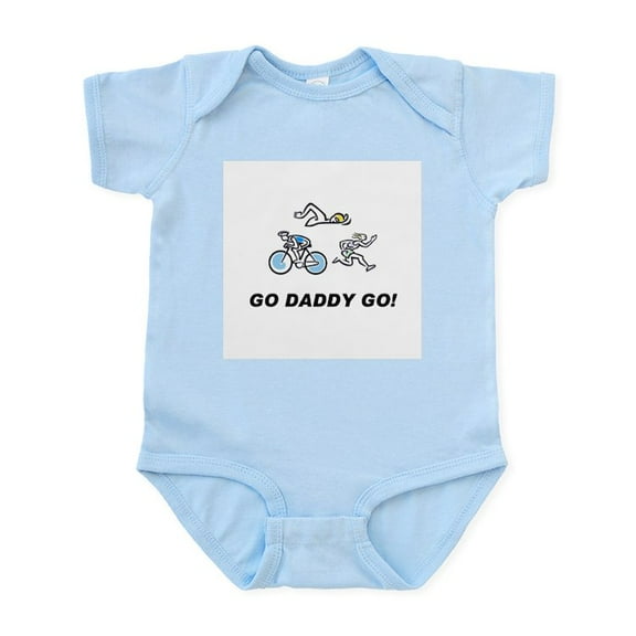 CafePress - Go Daddy Go! Body Suit - Baby Light Bodysuit, Size Newborn - 24 Months