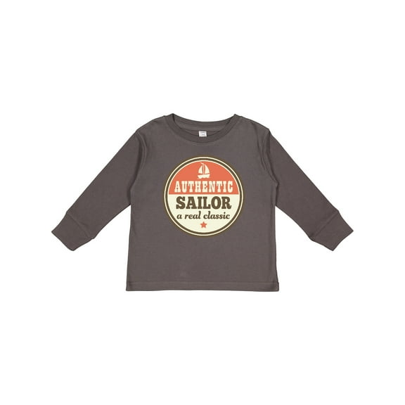 Inktastic Sailing Gift for Sailor Sailboat Boys or Girls Long Sleeve Toddler T-Shirt