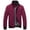 Wine, variant on dGslk Men Lightweight Stand Collar Casual Jacket Windproof Bomber Jacket with Zipper Closure and Plaid Lining for Daily Wear Black L