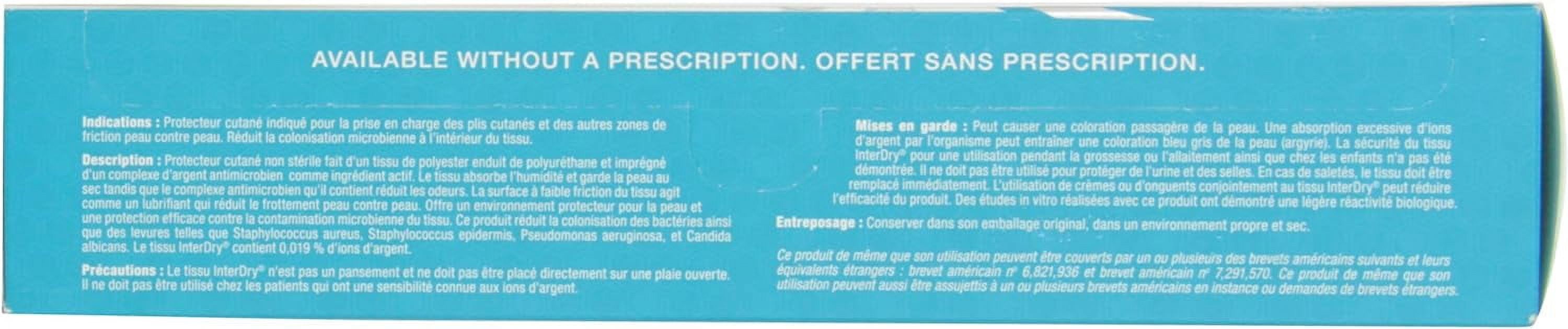 Coloplast Inc 627910 Interdry Textile With Antiicrobial Silver Complex 10" X 144" Roll,Coloplast Inc - Box 1