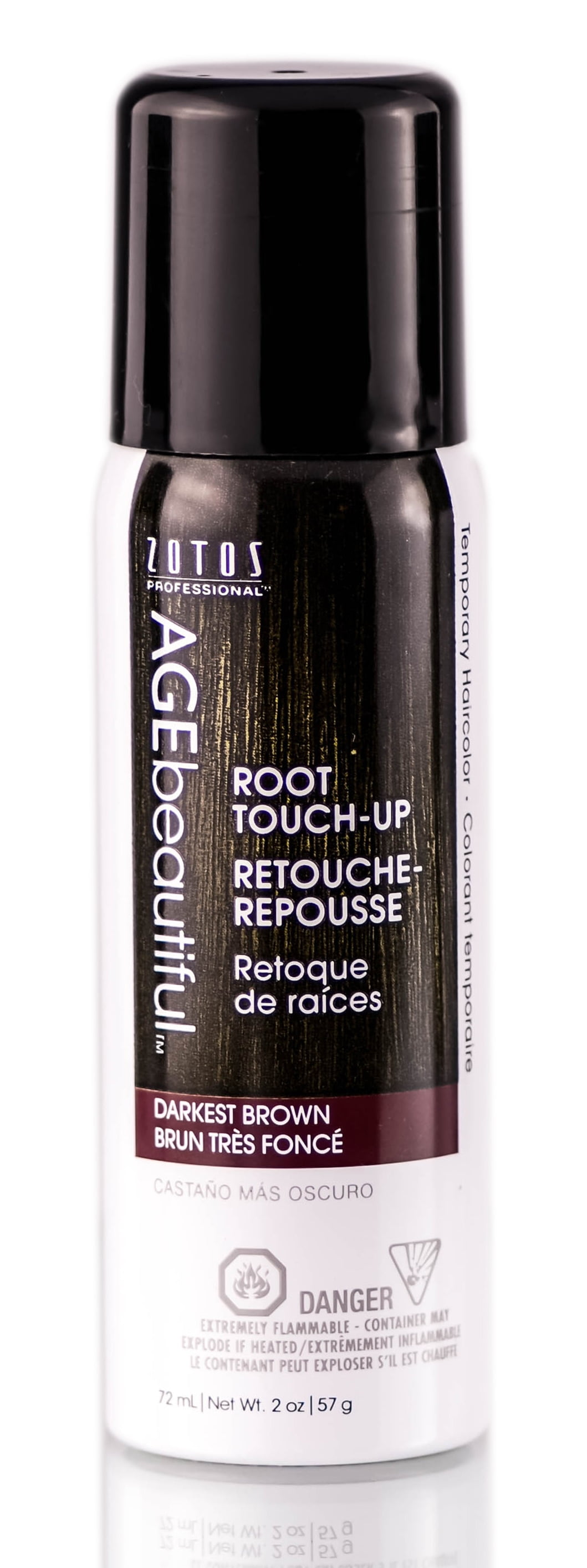 Zotos Age Beautiful Root Touch-Up Temporary Haircolor (2 oz) - Darkest Brown