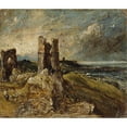 thumbnail image 3 of John Constable 17x15 Black Modern Framed Museum Art Print Titled - Hadleigh Castle (1828-1829), 3 of 5