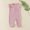 Pink, variant on BRGZLK Infant Baby Cotton Onesie, Toddler Boys Girls Cute Solid Color Bodysuit Loose Round Neck Button Fly Sleeve Comfy Breathable Jumpsuit Brown 9-12 Months