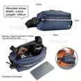 thumbnail image 4 of RHINOWALK Multifunctional Handlebar Bike Bag Bicycle Front Bag Shoulder Bag Waist Bag, 4 of 5