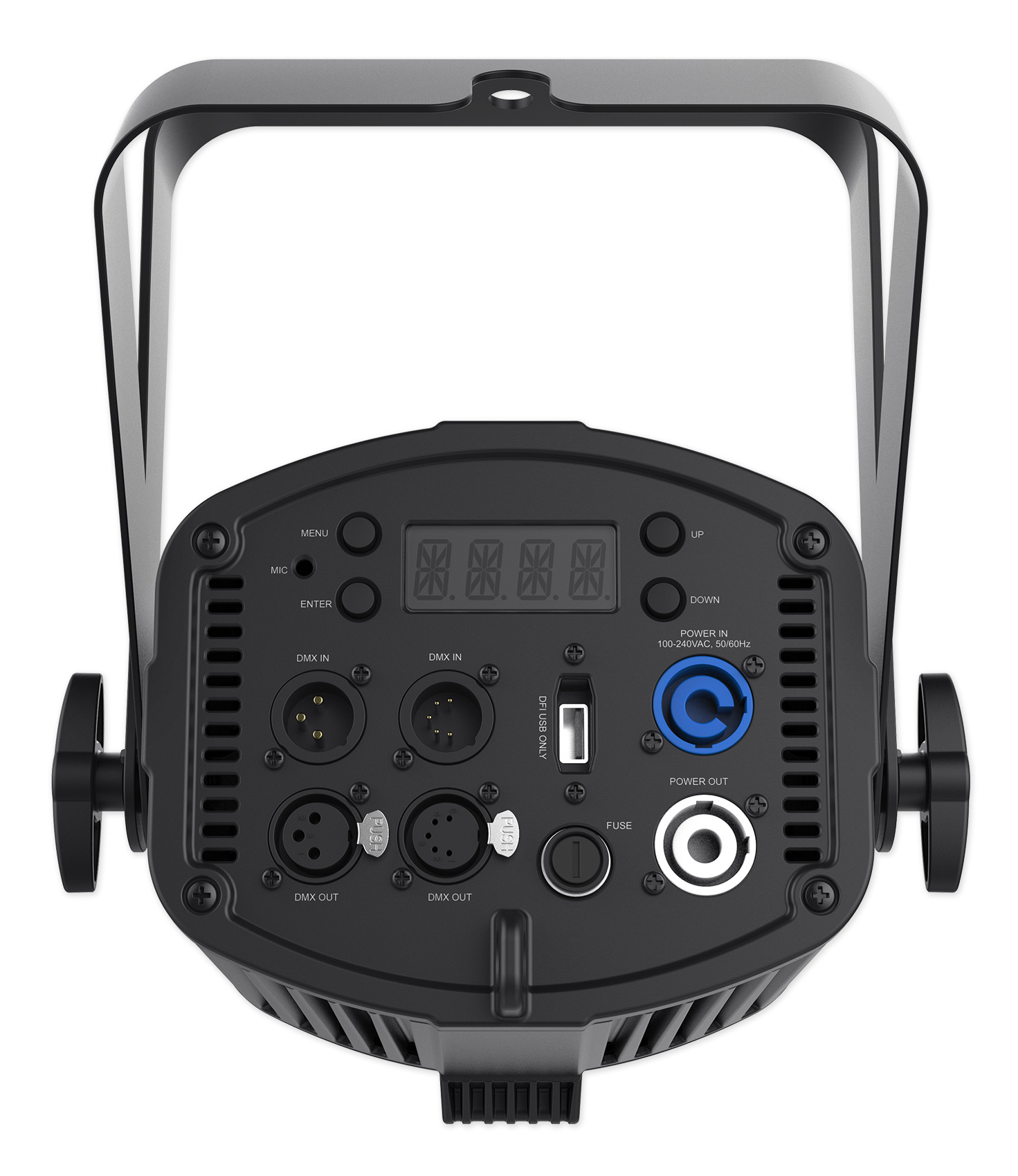 4 Chauvet DJ EVE P-140 VW D-Fi Cool/Warm Stage Lights+DMX Controller+Bags+Fogger
