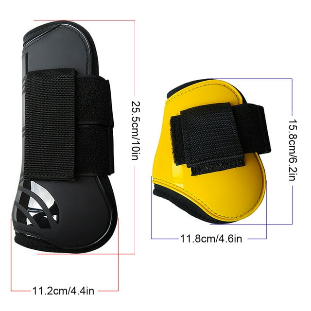 Maoww Equestrian Fournit à l'Avant des Équipements de Protection Légers et Résistants à l'Usure avec Fixation en Nylon Bonne Élasticité