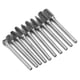 thumbnail image 3 of 10-Piece 1/8" Tungsten Carbide Single Cut Rotary Burr Set, 3 of 4