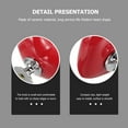 thumbnail image 5 of Mobutofu Heart Hardware Cabinet Drawer Handle Red 1Pcs for Furniture, 5 of 8