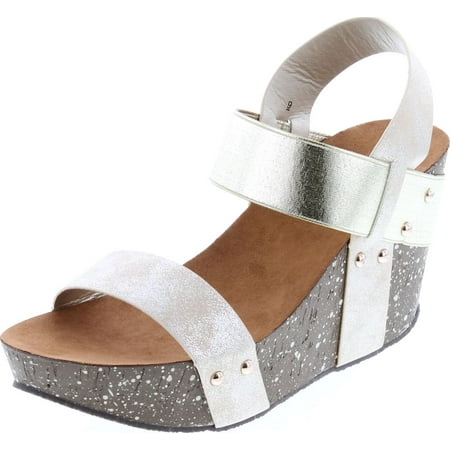 

Pierre Dumas Women s Ellie 1 Sandal Gold 10
